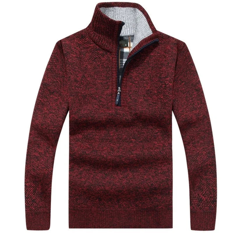 Radcliffe - Quarter-Zip Knit Sweater