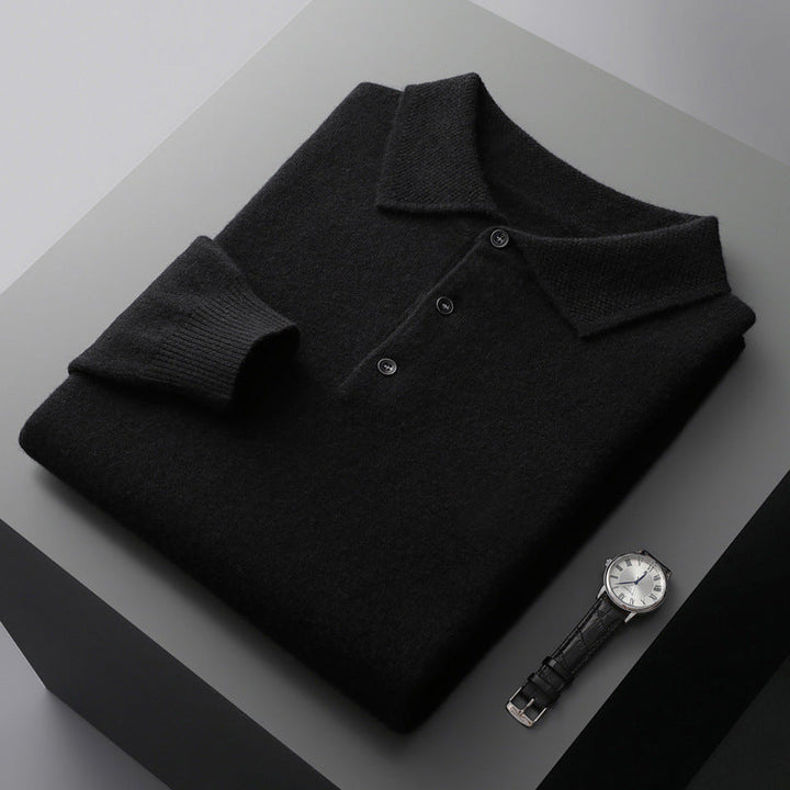 Andrew - Knitted Polo Shirt