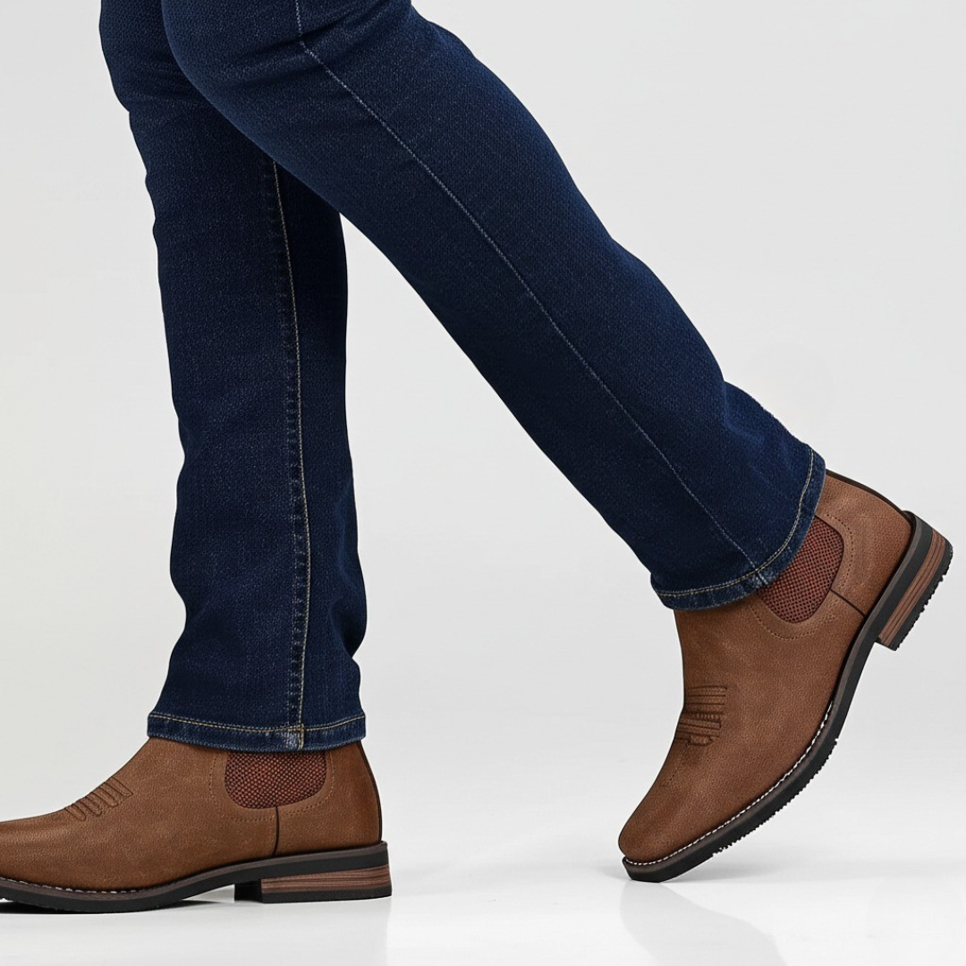 Byron - Western Chelsea Boots