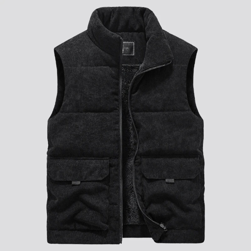 Bram - Corduroy Puffer Vest
