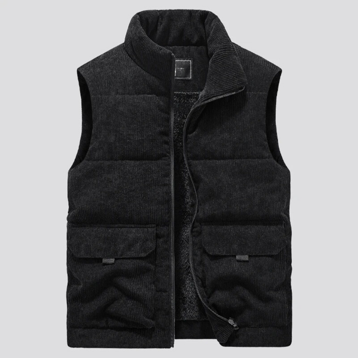 Bram - Corduroy Puffer Vest