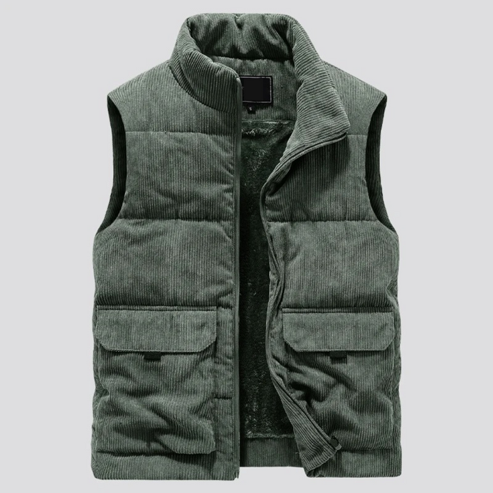 Bram - Corduroy Puffer Vest