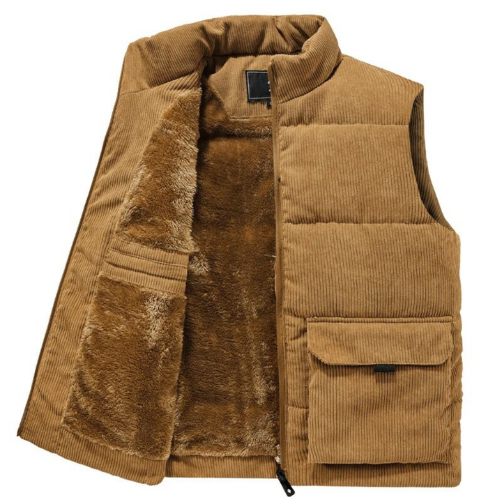 Bram - Corduroy Puffer Vest