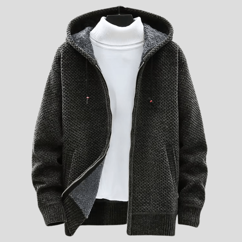 Gideon - Fleece Lined Cardigan
