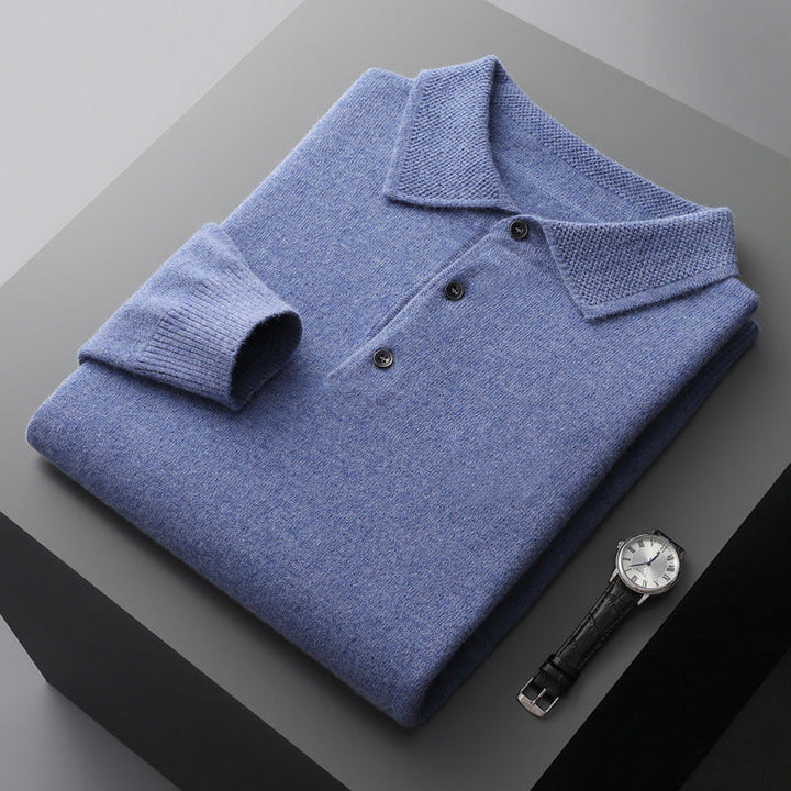 Andrew - Knitted Polo Shirt