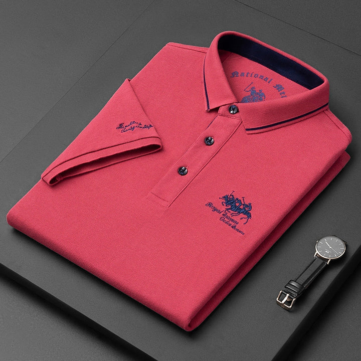 Thayer - Embroidered Polo Shirt