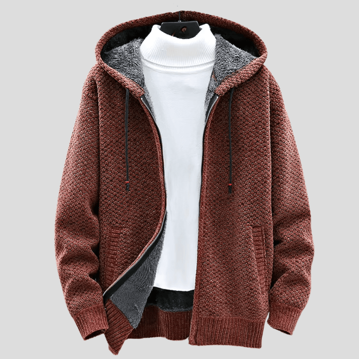 Gideon - Fleece Lined Cardigan