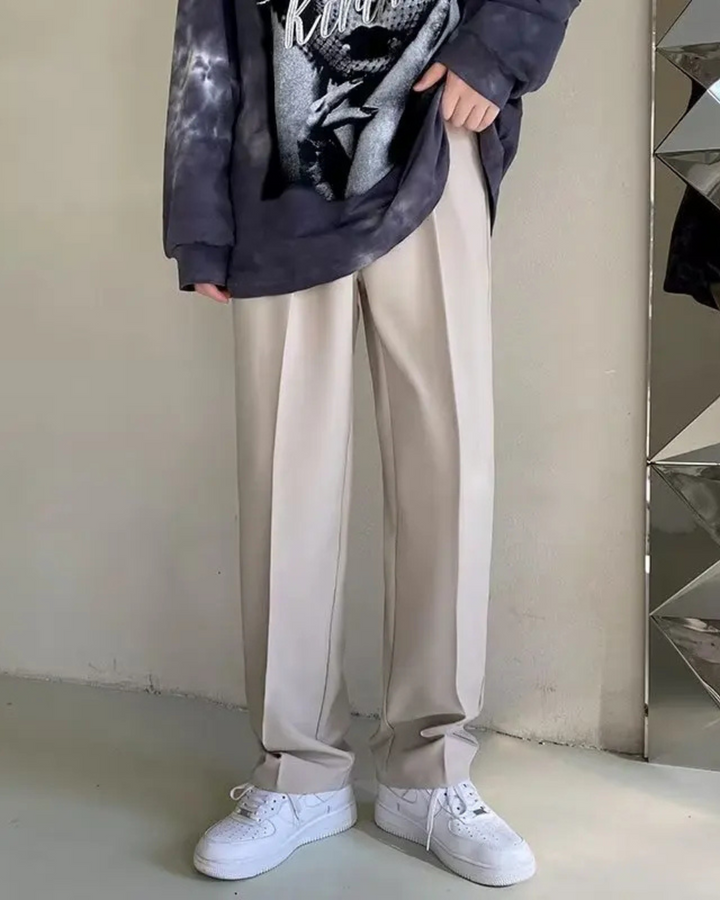 Norris - Pleated Wide Trousers