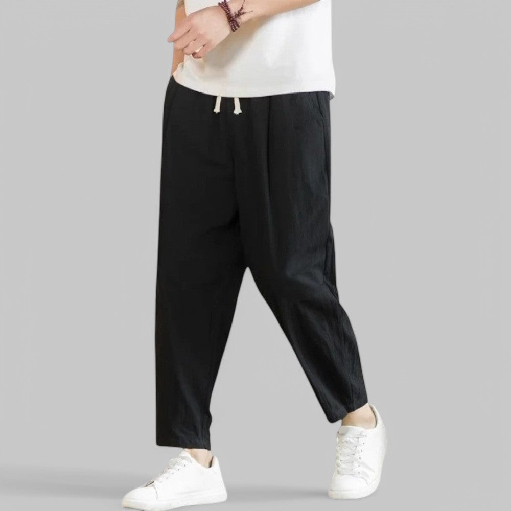 Sutton - Relaxed Linen Trousers