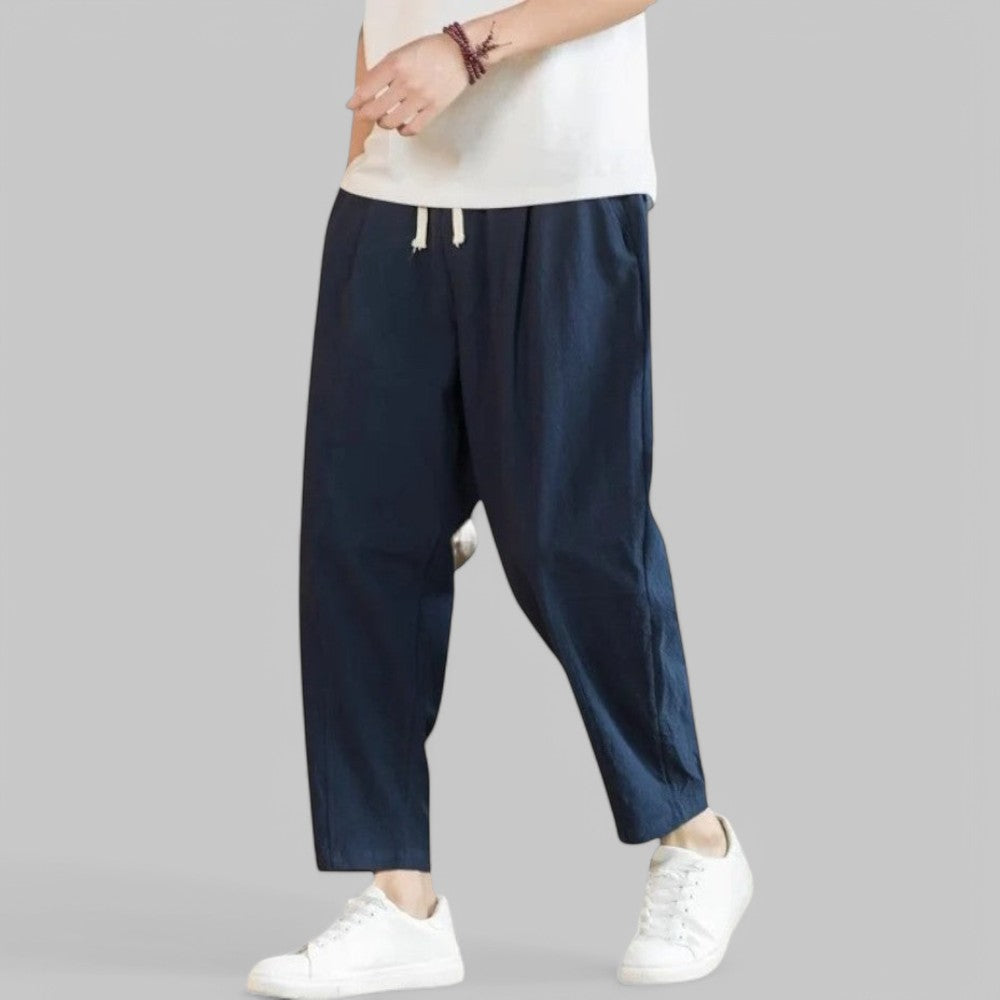 Sutton - Relaxed Linen Trousers