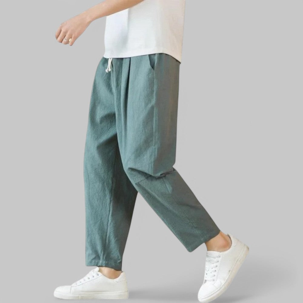 Sutton - Relaxed Linen Trousers