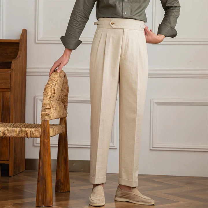 Ballard - High-Waisted Classic Trousers