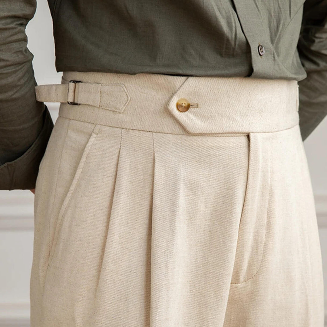 Ballard - High-Waisted Classic Trousers