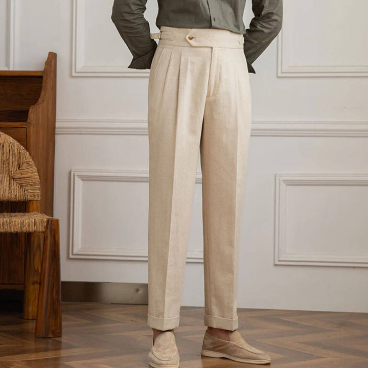 Ballard - High-Waisted Classic Trousers