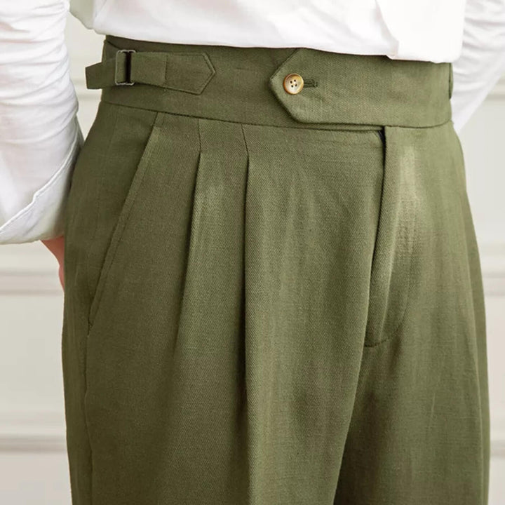 Ballard - High-Waisted Classic Trousers