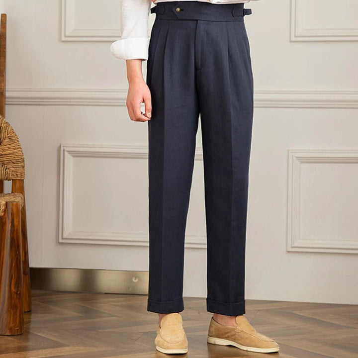 Ballard - High-Waisted Classic Trousers
