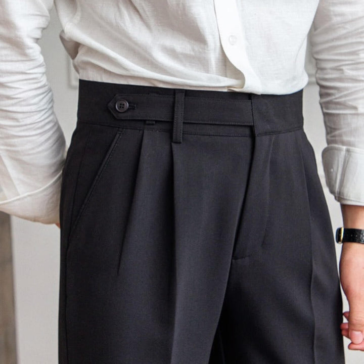 Ballard - High-Waisted Classic Trousers