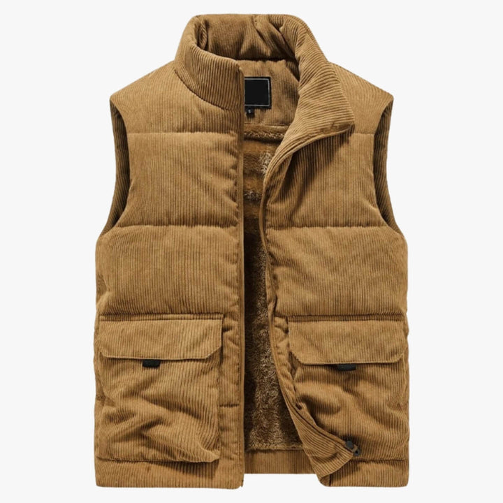 Bram - Corduroy Puffer Vest