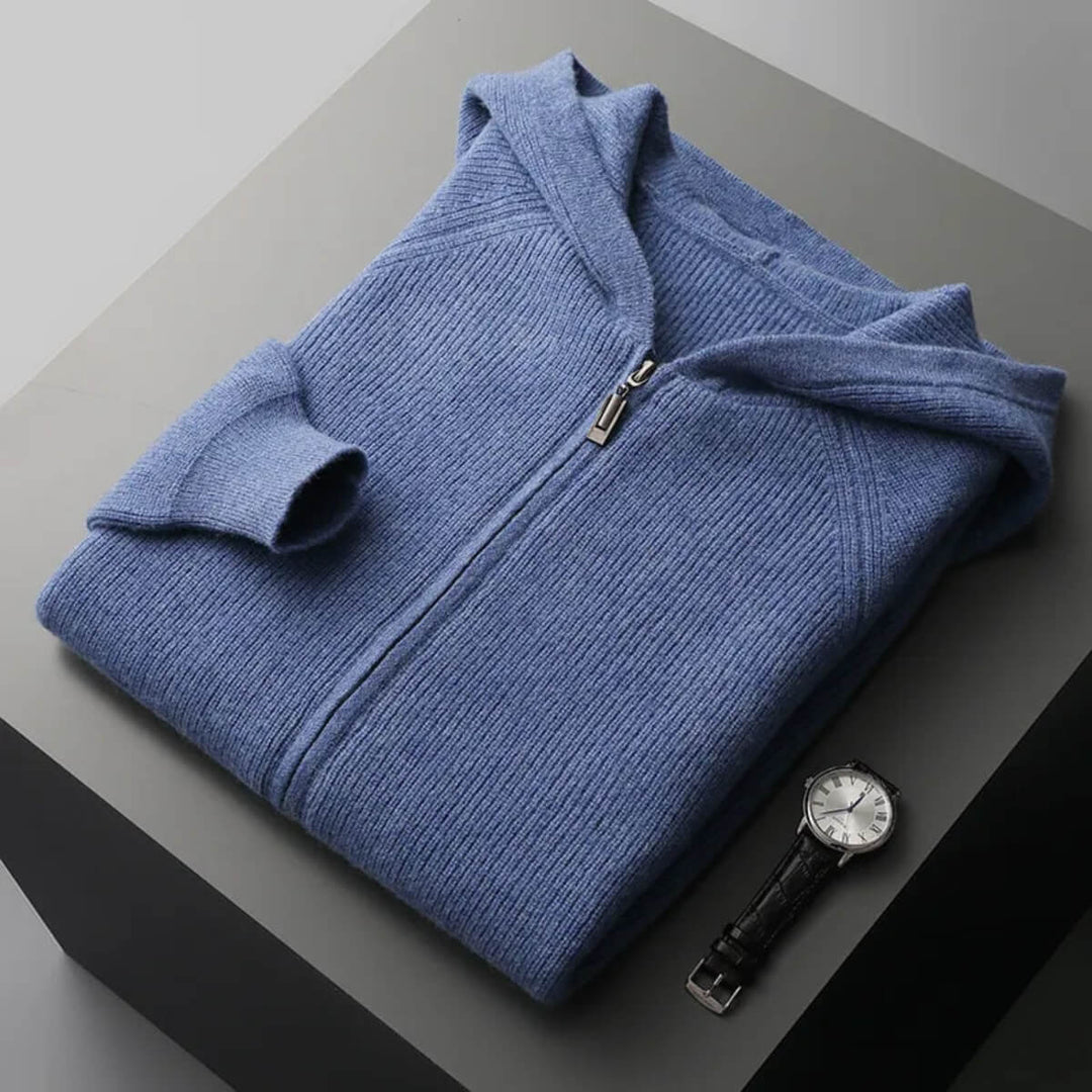 Chase - Knitted Zip Hoodie