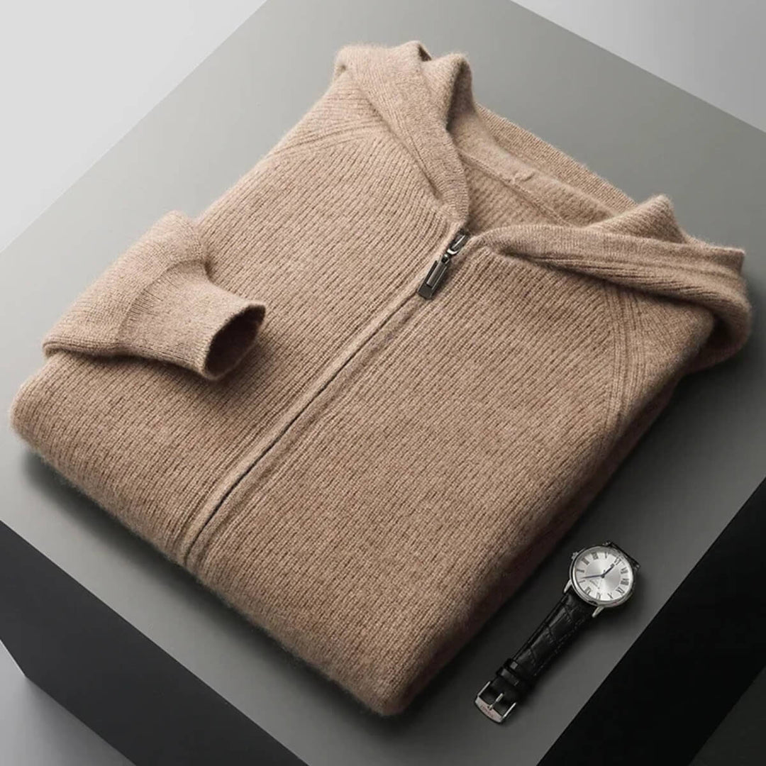 Chase - Knitted Zip Hoodie