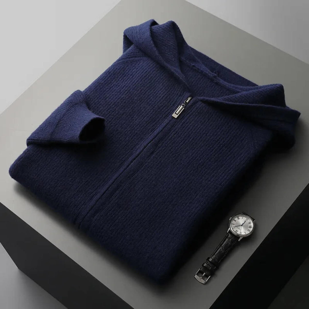Chase - Knitted Zip Hoodie