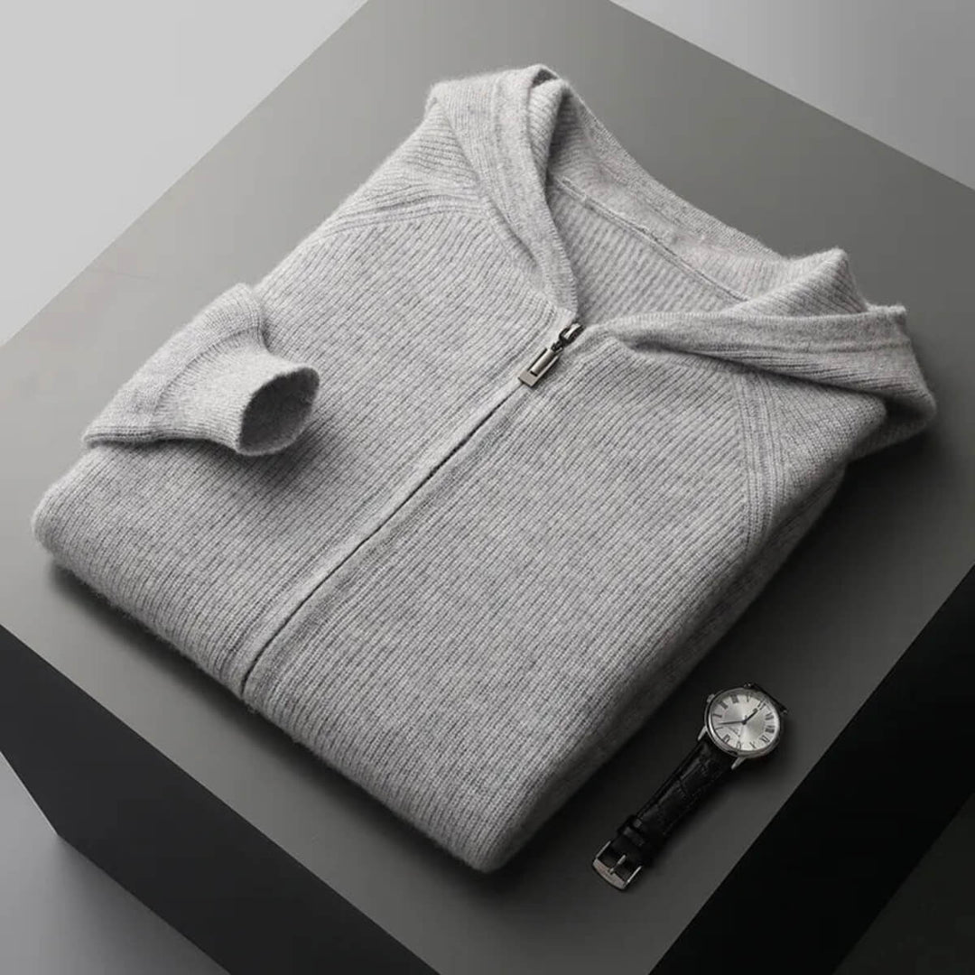 Chase - Knitted Zip Hoodie