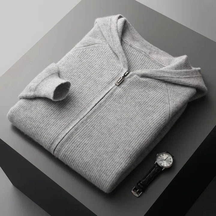 Chase - Knitted Zip Hoodie