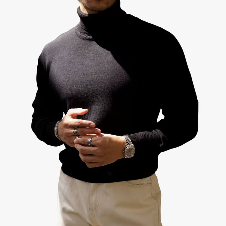 Clement - Ribbed Turtleneck Sweater