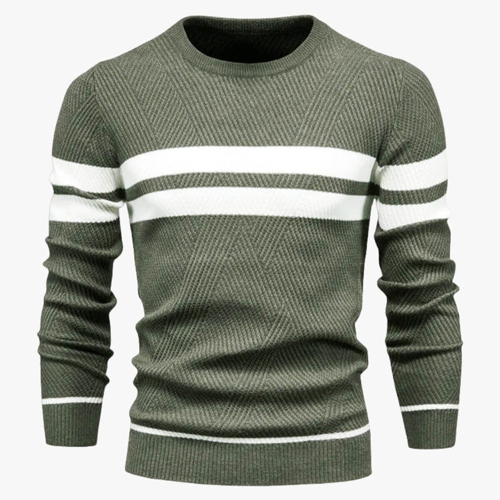 Cooper - Dual Stripe Crewneck