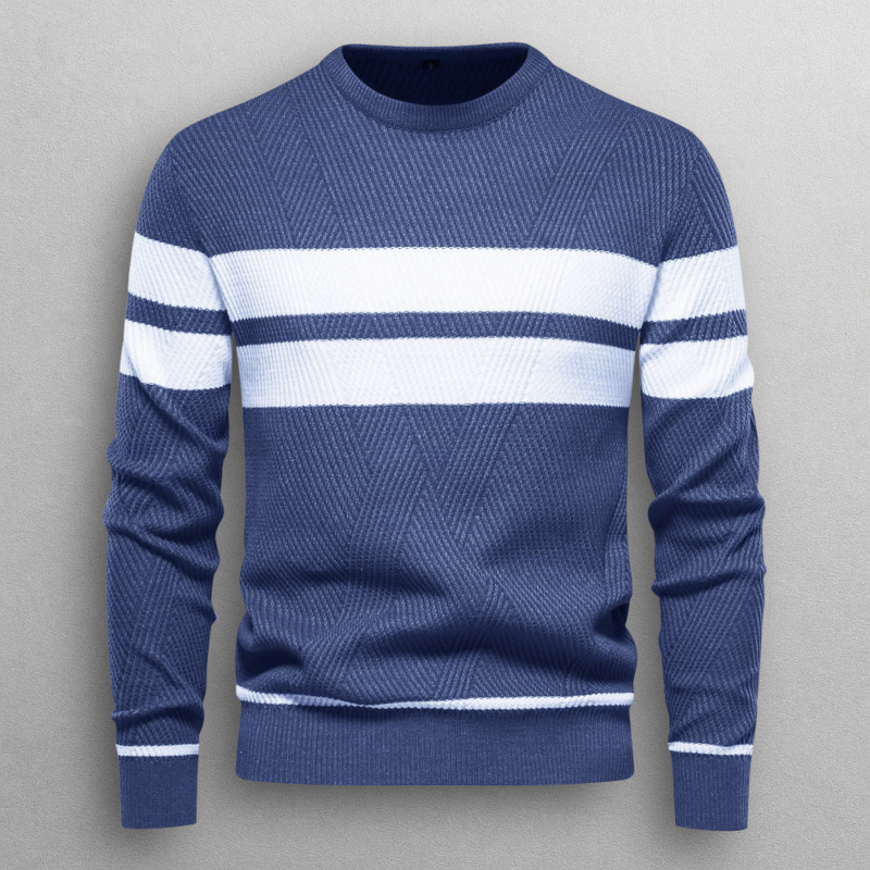 Cooper - Dual Stripe Crewneck
