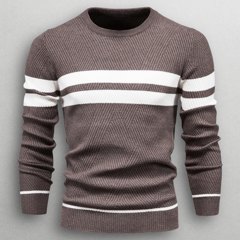 Cooper - Dual Stripe Crewneck