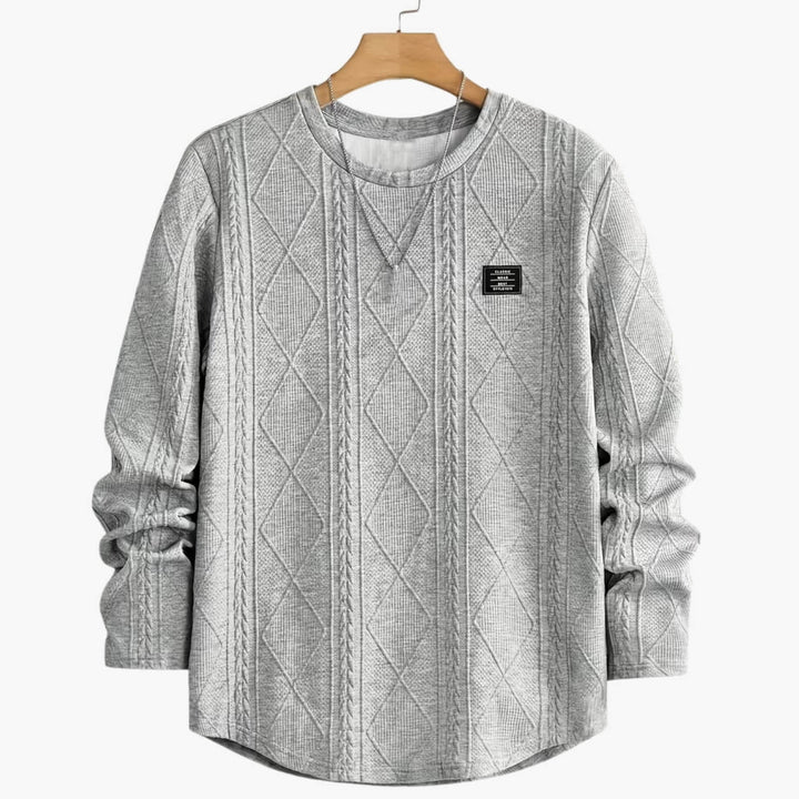 Gage - Diamond Textured Pullover