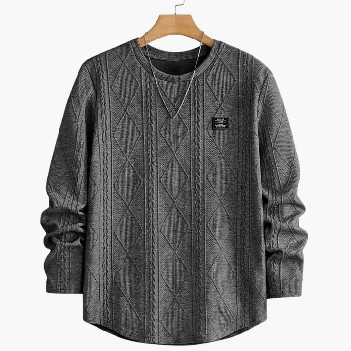 Gage - Diamond Textured Pullover