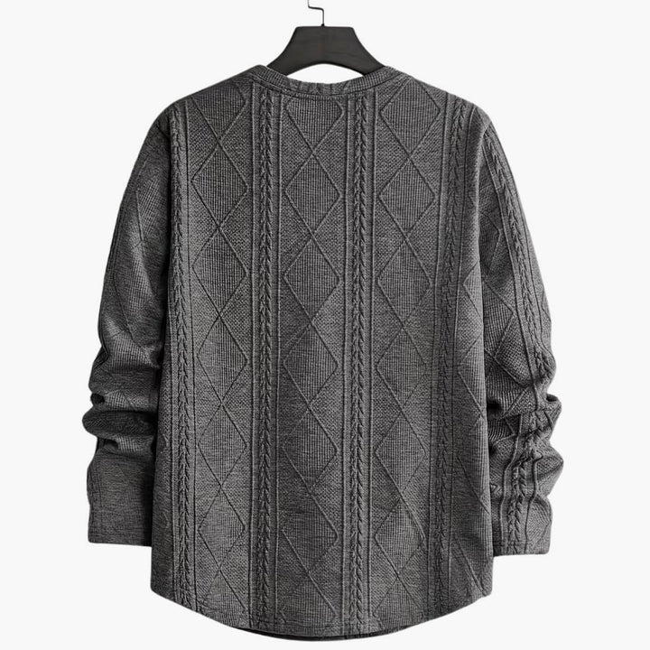 Gage - Diamond Textured Pullover