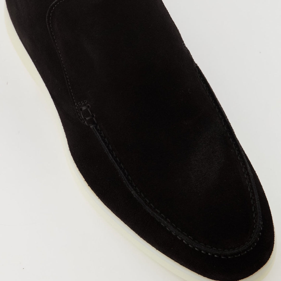 Hale - Suede Ankle Loafers