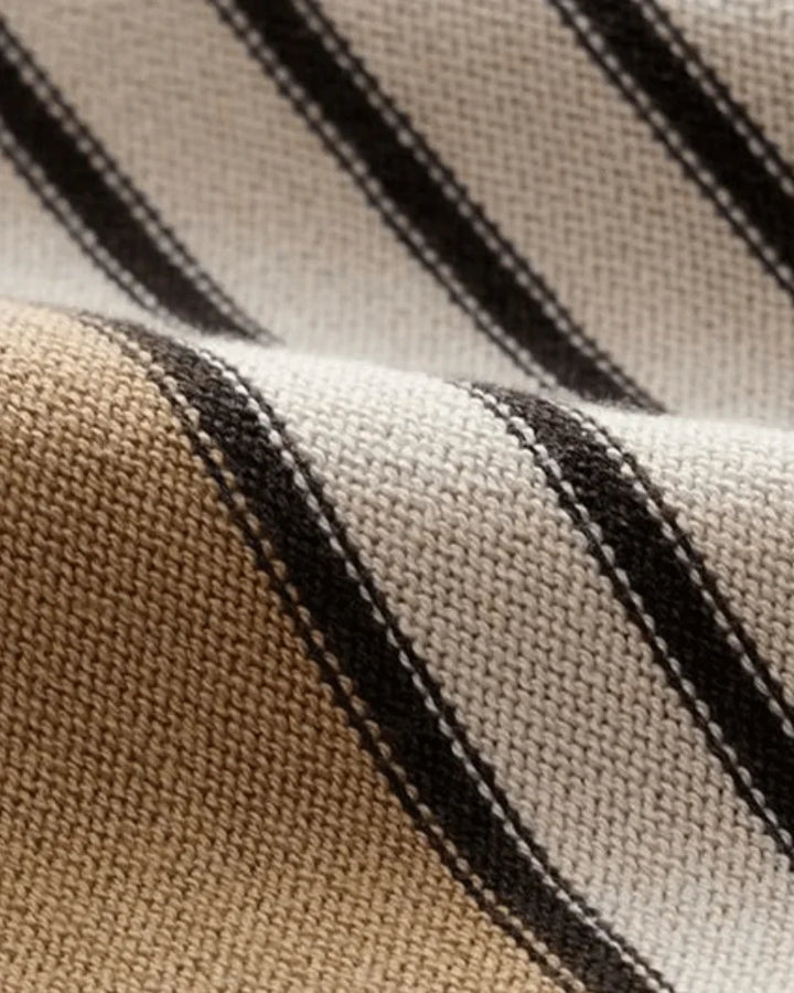 Spencer - Striped Knitted Polo