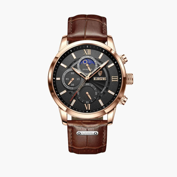 Keaton - Chronograph Leather Watch