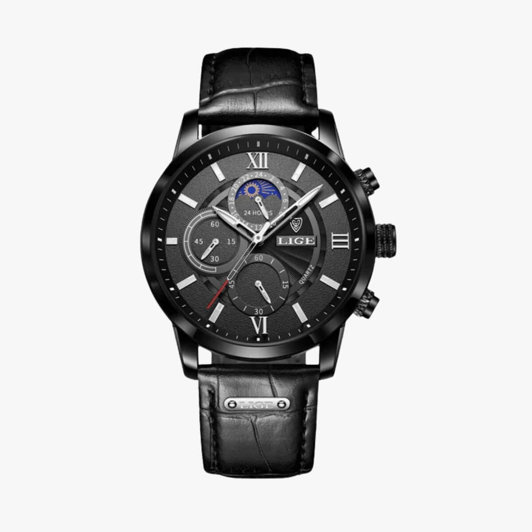 Keaton - Chronograph Leather Watch