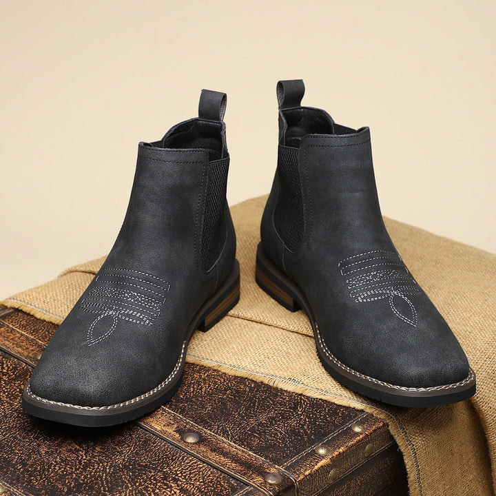 Byron - Western Chelsea Boots