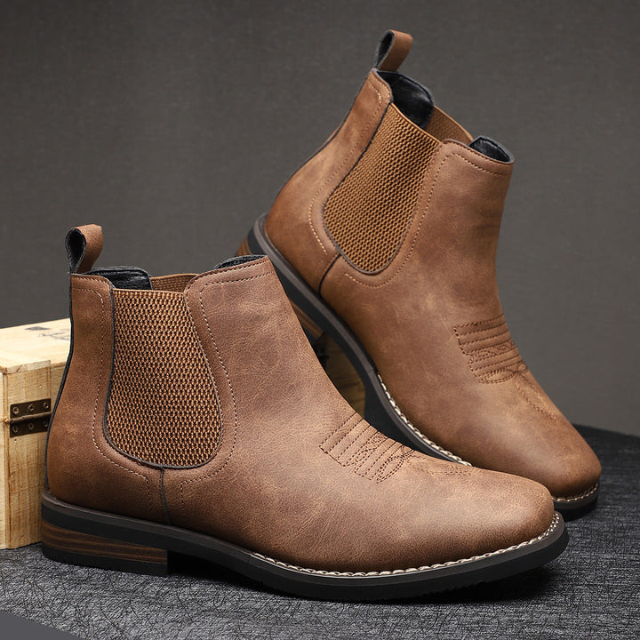 Byron - Western Chelsea Boots
