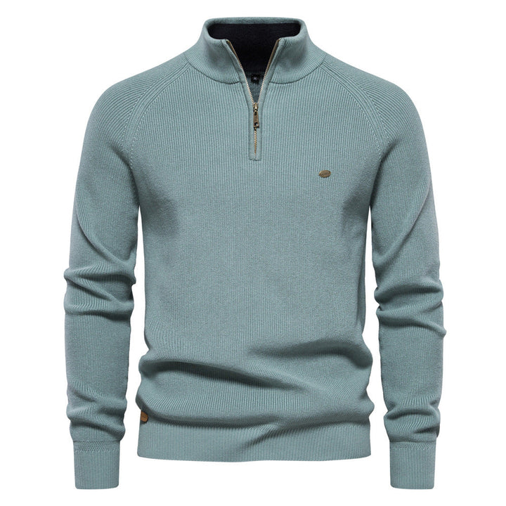 Clayton - Ribbed Neck Pullover
