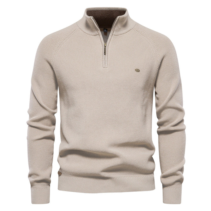 Clayton - Ribbed Neck Pullover