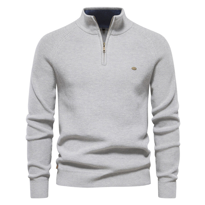 Clayton - Ribbed Neck Pullover
