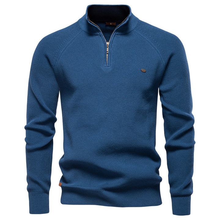 Clayton - Ribbed Neck Pullover