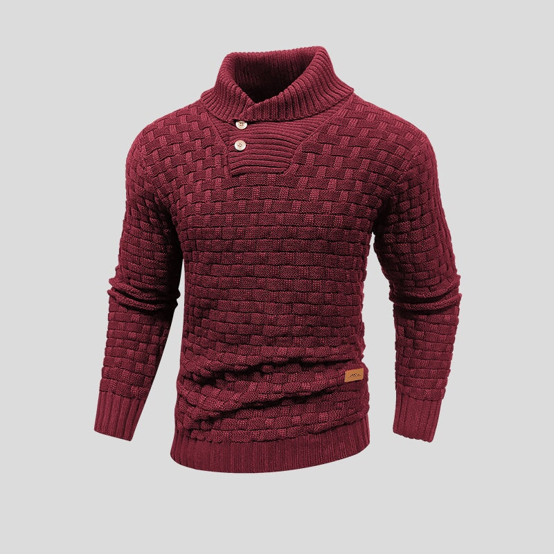 Sinclair - Basketweave Pullover Sweater
