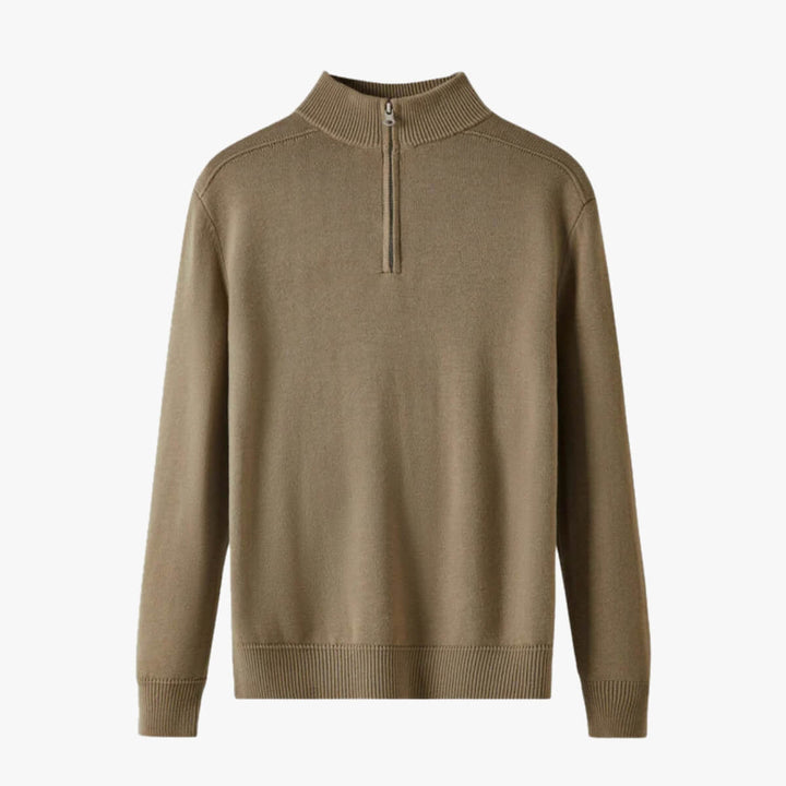 Preston - Knitted Long-Sleeve Polo