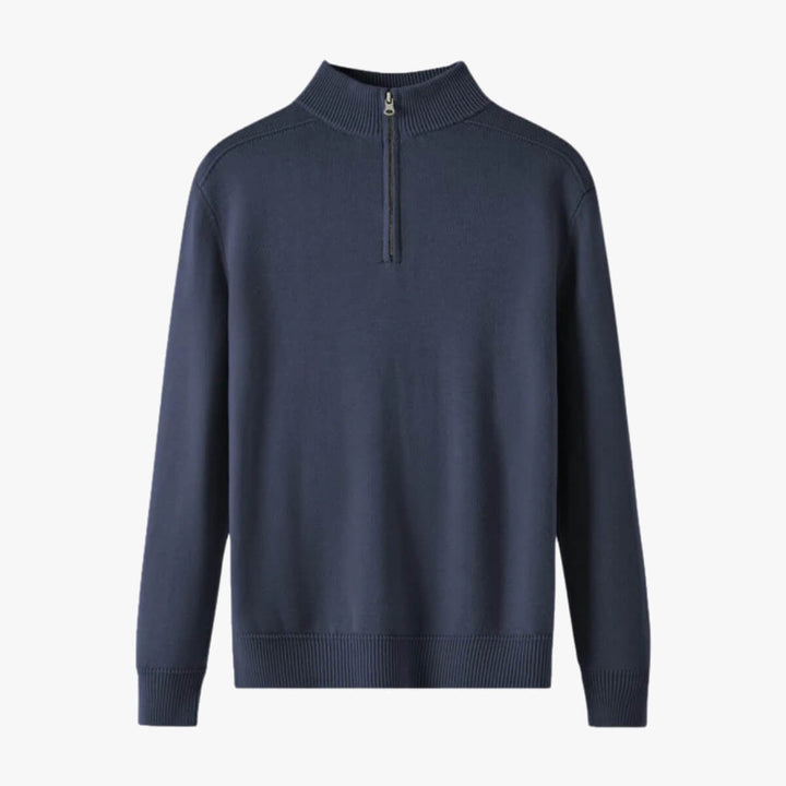 Preston - Knitted Long-Sleeve Polo