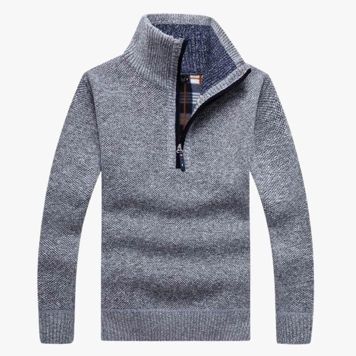 Radcliffe - Quarter-Zip Knit Sweater