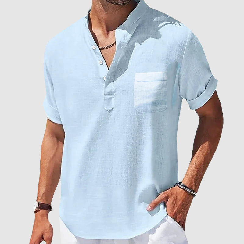 Stafford - Short Sleeve Henley