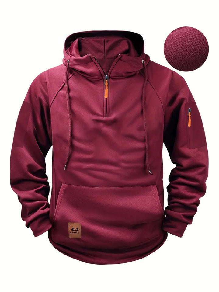 Quentin - Tactical Quarter-Zip Hoodie